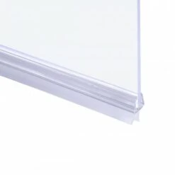 PERFIL MAMPARA INFERIOR 6-8MM TRANSPARENTE 200CM - BRINOX