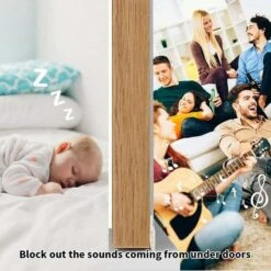 Tira De Sellado De Silicona Para Puerta De Bajo Ruido De 5x100 Cm (blanco) -Hogar Baño Tienda 100785224 5