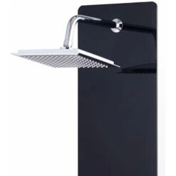 Panel Ducha De Vidrio Negro 25x44,6x130 Cm VidaXL -Hogar Baño Tienda 10087282 4
