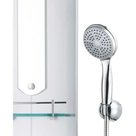 Panel De Ducha Plateado 25x43x120 Cm VidaXL 7 Panel De Ducha Plateado 25x43x120 Cm VidaXL - Imagen 5