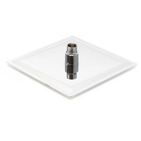 Cabezal Ducha Cuadrado 25x25cm Baño Grifo Ducha Efecto Lluvia Acero Inoxidable Elegante Espejo 5 Cabezal Ducha Cuadrado 25x25cm Baño Grifo Ducha Efecto Lluvia Acero Inoxidable Elegante Espejo - Imagen 3