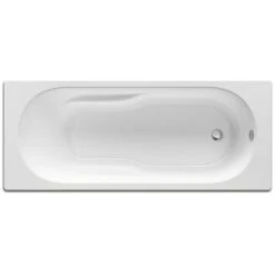 ROCA Bañera Acrílica Rectangular Genova-N 1400X700 - Blanco