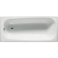 ROCA Bañera De Acero Rectangular CONTESA 1000X700 Blanco