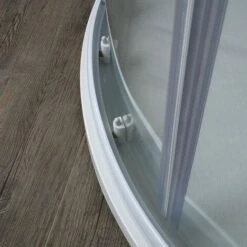 CABINA DE DUCHA SEMICIRCULAR TRANSPARENTE DE VENECIA 90X90 CM 10 CABINA DE DUCHA SEMICIRCULAR TRANSPARENTE DE VENECIA 90X90 CM -Hogar Baño Tienda 11996435 4