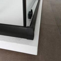 CABINA DE DUCHA 80X100 H 190 PERFIL NEGRO MATE CRISTAL CLARO CIUDAD 10 CABINA DE DUCHA 80X100 H 190 PERFIL NEGRO MATE CRISTAL CLARO CIUDAD -Hogar Baño Tienda 11996801 4
