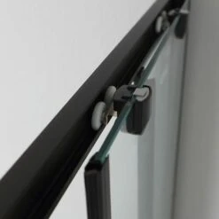 CABINA DE DUCHA CON PERFIL NEGRO MATE Y CRISTAL TRANSPARENTE 70X100 CIUDAD 10 CABINA DE DUCHA CON PERFIL NEGRO MATE Y CRISTAL TRANSPARENTE 70X100 CIUDAD -Hogar Baño Tienda 11996802 4