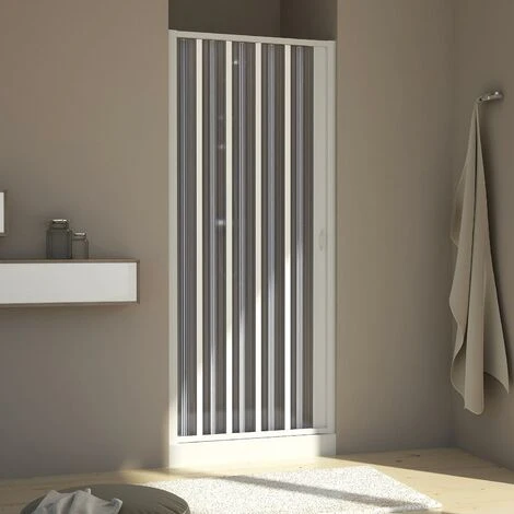 Puerta De Ducha Extensible De Pvc H 185 Mod. Aura Lateral 80 Cm 3 Puerta De Ducha Extensible De Pvc H 185 Mod. Aura Lateral 80 Cm