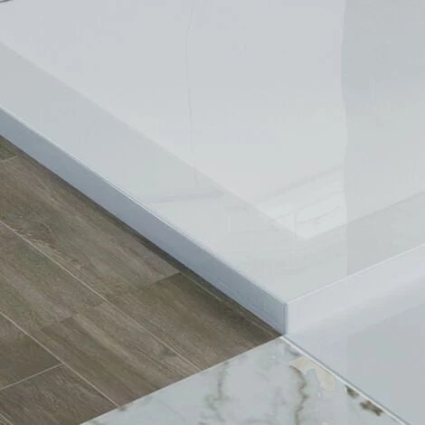 Plato De Ducha Acrílico Borde Realzado Blanco Brillante Mod. Flower 70x70x4 Cm Cuadrado 4 Plato De Ducha Acrílico Borde Realzado Blanco Brillante Mod. Flower 70x70x4 Cm Cuadrado - Imagen 2