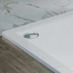 Plato De Ducha Acrílico Borde Realzado Blanco Brillante Mod. Flower 70x70x4 Cm Cuadrado 10 Plato De Ducha Acrílico Borde Realzado Blanco Brillante Mod. Flower 70x70x4 Cm Cuadrado -Hogar Baño Tienda 12134558 4