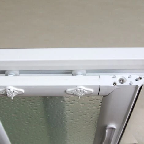 Mampara De Ducha Corredera De Acrílico Mod. Venere H 185 70x70 Cm Con Apertura Central 6 Mampara De Ducha Corredera De Acrílico Mod. Venere H 185 70x70 Cm Con Apertura Central - Imagen 4