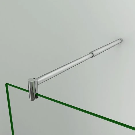 Mamparas De Ducha Frontales Puerta Fijo WALK IN Antical 8mm Cristal Barra 70cm-120cm 50x200cm 5 Mamparas De Ducha Frontales Puerta Fijo WALK IN Antical 8mm Cristal Barra 70cm-120cm 50x200cm - Imagen 3