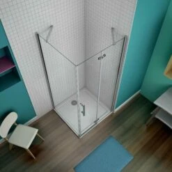 Plato De Ducha Resina Blanco, Extraplano 70x70cm -Hogar Baño Tienda 14359179 4