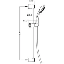 Set De Ducha NAPOLI Cromado SCHÜTTE -Hogar Baño Tienda 15688105 3