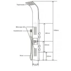 Sistema De Ducha - Columna De Ducha Termostática SEDAL 8815 -Hogar Baño Tienda 15719766 4