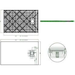 Plato De Ducha Rectangular De SMC - 3,7 cm De Altura - Dimensiones Y Accesorios Seleccionables:Sin Residuos, 80x100cm -Hogar Baño Tienda 15721176 5