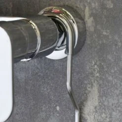 Portagel Cesta De Ducha Y Bañera Sin Taladros SOL, Muy Ligero, Fabricado En Acero Inoxidable, Fácil De Limpiar Y De Gran Resistencia, Con Acabado En Cromo Brillo -Hogar Baño Tienda 16215151 4