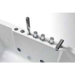 SIMBA Bañera Hidromasaje Bañera De Esquina Hidromasaje Y Vitrio Panoramico SPA 170 X 80cm VENICE 10 SIMBA Bañera Hidromasaje Bañera De Esquina Hidromasaje Y Vitrio Panoramico SPA 170 X 80cm VENICE -Hogar Baño Tienda 16241289 4