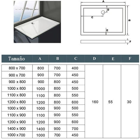 Mamparas Angular Plegable + Panel Fijo 6mm Antical 100x90x185cm + Plato De Ducha 7 Mamparas Angular Plegable + Panel Fijo 6mm Antical 100x90x185cm + Plato De Ducha - Imagen 5