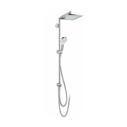 Tubo De Ducha Hansgrohe Crometta E 240 1jet EcoSmart Reno, Cromado - 27289000