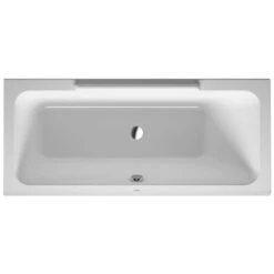 Duravit Bañera DuraStyle 160x70cm, Respaldo Derecho, 700293, Versión Empotrada - 700293000000000