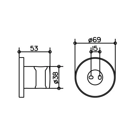 Keuco Edition 400 Soporte De Pared Para Ducha 51591, Cromado - 51591010000 4 Keuco Edition 400 Soporte De Pared Para Ducha 51591, Cromado - 51591010000 - Imagen 2