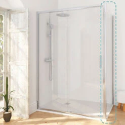 MANHATTAN Lateral Fijo De70cm Para Mampara De Ducha Frontal