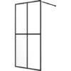 Mampara De Ducha Vidrio Templado Transparente 80x195 Cm VidaXL -Hogar Baño Tienda 17557097 1