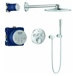 Sistema De Ducha Empotrada Grohe Grohtherm SmartControl Con Ducha De Agua Caliente Rainshower 310 SmartActive - FG-34705000
