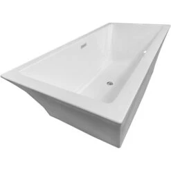 SIMBA Bañera Independiente Freestanding Diseño Moderno E Innovador 170x80cm Susan -Hogar Baño Tienda 18368488 4