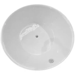 SIMBA Bañera Independiente Diam. 134cm Crystal+grifo Diseño Moderno E Innovador -Hogar Baño Tienda 18368497 3