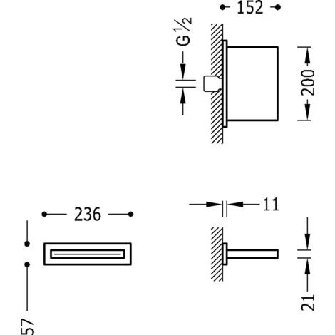 TRES 29990304 Caño Cascada Para Bañera-Ducha 4 TRES 29990304 Caño Cascada Para Bañera-Ducha - Imagen 2