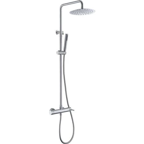 IMEX Barra De Ducha De Acero Inoxidable Monomando Serie Moscu 3 IMEX Barra De Ducha De Acero Inoxidable Monomando Serie Moscu