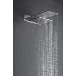 IMEX Conjunto De Ducha Empotrada Cascada Y Lluvia Termostatica Serie Rodas -Hogar Baño Tienda 18912286 3