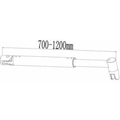 Mamparas De Ducha Panel Fijo Cristal Esmerilado Antical 8mm - Barra 70-120cm - 100x200cm 11 Mamparas De Ducha Panel Fijo Cristal Esmerilado Antical 8mm - Barra 70-120cm - 100x200cm -Hogar Baño Tienda 19833596 5