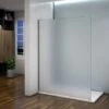 Mamparas De Ducha Panel Fijo Cristal Esmerilado Antical 8mm - Barra 90cm - 120x200cm -Hogar Baño Tienda 19833605 1