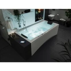 Bañera Hidromasaje Unity 190x90 Made In Germany 24 Jets Llenado Vía Rebosadero -Hogar Baño Tienda 20017546 2