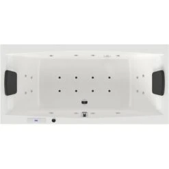 Bañera Hidromasaje Unity 190x90 Made In Germany 24 Jets Llenado Vía Rebosadero -Hogar Baño Tienda 20017546 4