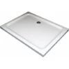 Plato De Ducha Rectangular Rebajado De Abs Con Valvula Incluida H.5 Cm - 80 X 100 Cm -Hogar Baño Tienda 20363946 1