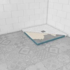 PLATO DUCHA 90X90CM RECORTABLE A MEDIDA PARA DUCHA ITALIANA - RAINY 90