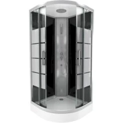 CABINA DUCHA 1/4 CIRCULO SIMPLY STRIPE LOKED 8 CABINA DUCHA 1/4 CIRCULO SIMPLY STRIPE LOKED -Hogar Baño Tienda 21925535 3