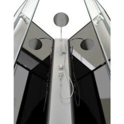 CABINA DUCHA 1/4 CIRCULO 85X85X215CM- NEBULA -Hogar Baño Tienda 21926187 2