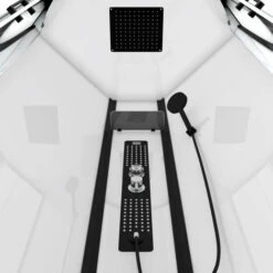 CABINA DUCHA 1/4 CIRCULO 90X90X215CM- FACTORY ROUND -Hogar Baño Tienda 21926637 2