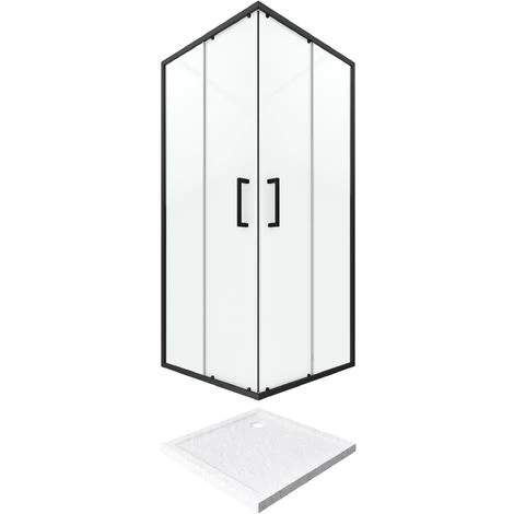 PAK MAMPARA ANGULAR + PLATO DUCHA - 90X90 APERTURA ANGULAR CRUSH MOON ANGULO 90X90 5 PAK MAMPARA ANGULAR + PLATO DUCHA - 90X90 APERTURA ANGULAR CRUSH MOON ANGULO 90X90 - Imagen 3