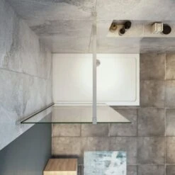 Mamparas De Ducha Pantalla Panel Fijo 8mm Antical - Barra 90cm - 70x190cm 9 Mamparas De Ducha Pantalla Panel Fijo 8mm Antical - Barra 90cm - 70x190cm -Hogar Baño Tienda 24458095 3