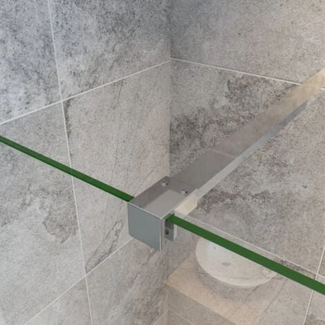 Mamparas De Ducha Pantalla Panel Fijo 8mm Antical - Barra 90cm - 70x190cm 6 Mamparas De Ducha Pantalla Panel Fijo 8mm Antical - Barra 90cm - 70x190cm - Imagen 4