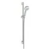 Hansgrohe Crometta 100 Set De Ducha 1jet Con Barra De Ducha De 90 Cm, 26658400, Blanco/cromo - 26658400 -Hogar Baño Tienda 25281467 1