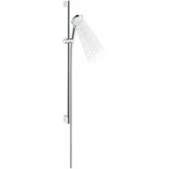 Hansgrohe Crometta Set De Ducha Vario Con Barra De Ducha 90 Cm, 26536400, Blanco/cromo - 26536400 -Hogar Baño Tienda 25281485 3