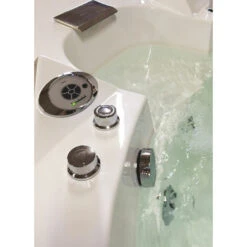 SIMBA BAÑERA HIDROMASAJE CROMOTERAPIA Nuevo Modelo MIAMI 135 X 135 Cm -Hogar Baño Tienda 26745603 2