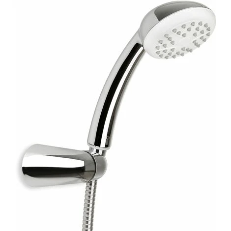 TATAY Kit Ducha 1 Funcion, Cromada, Incluye Soporte Y Flexo Metal De 1,5 M 3 TATAY Kit Ducha 1 Funcion, Cromada, Incluye Soporte Y Flexo Metal De 1,5 M