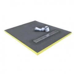 Plato De Flujo Lineal De 120 X 90 X 3 Cm De Ducha Listo Para Azulejo Con Sifón + Rejilla Inoxidable 9 Plato De Flujo Lineal De 120 X 90 X 3 Cm De Ducha Listo Para Azulejo Con Sifón + Rejilla Inoxidable -Hogar Baño Tienda 27628858 3